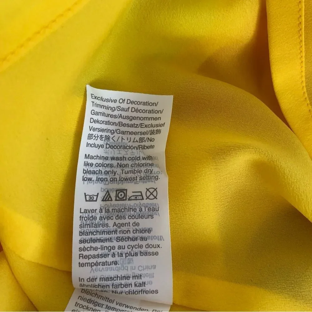 J.Crew Collection Dress Ratti Ruffle Neck Mod Shift Dress Size 00 - Picture 11 of 13